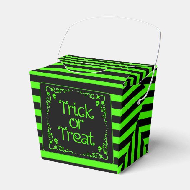 Ballotins Trick ou traitement vert mince (Verso)