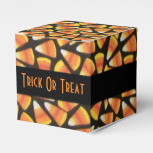 Ballotins Tricoter Ou Traiter Candy Corn Cube Ballotin