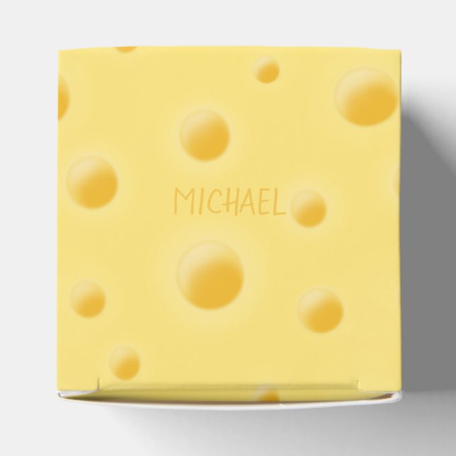 Ballotins Trop Cheesy ! Fromage suisse Nom personnalisé (Haut)