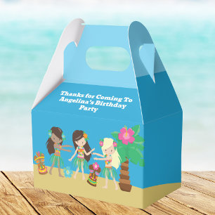 Ballotins Tropical Beach Hula Dancing Luau Anniversaire