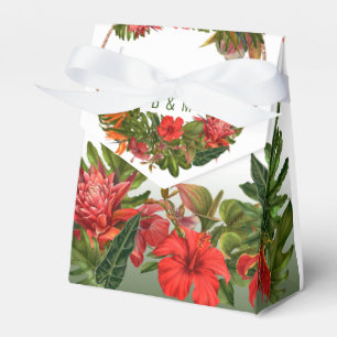 Ballotins Tropical Breeze Lush Floral Rose Mariage or