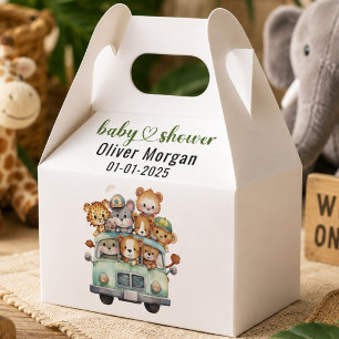 Ballotins Tropical Jungle Safari Animaux Garçon Baby Shower