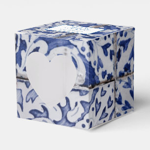 Ballotins Tuiles portugais customisés Azulejo Floral