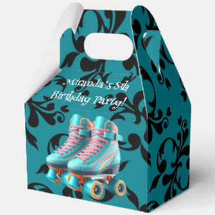 Ballotins Turquoise Neon Rollerskate fête d'anniversaire