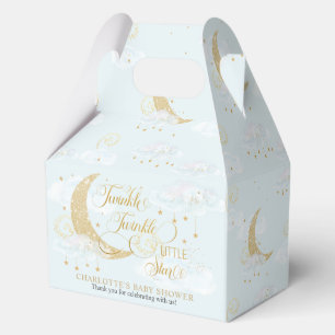 Ballotins Twinkle Little Star Baby shower bleu Anniversaire