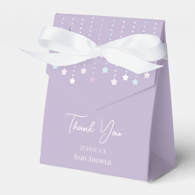 Ballotins Twinkle Twinkle Little Star Baby shower Merci (Verso)