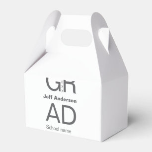 Ballotins Typographie moderne graduation simple minimum c