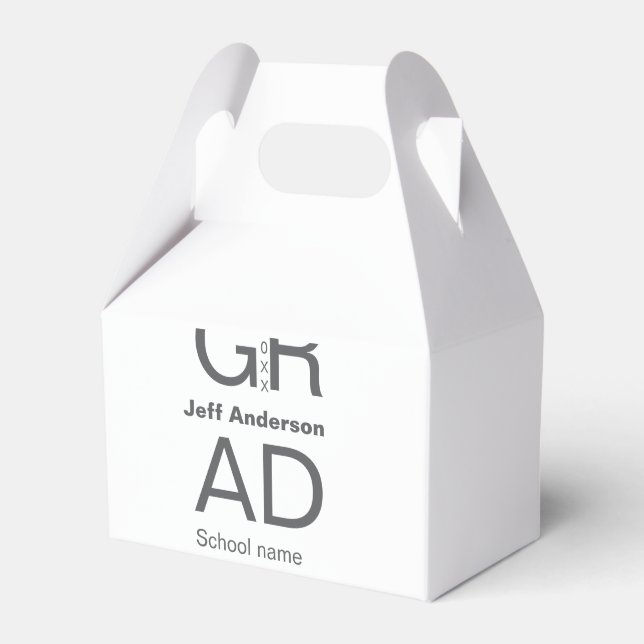 Ballotins Typographie moderne graduation simple minimum c (Verso)