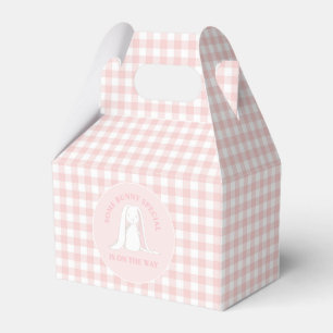 Ballotins Un Baby shower Bunny Rose En vichy