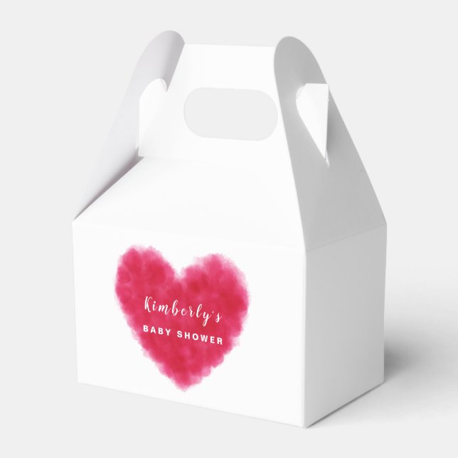 Ballotins Un Baby shower de Valentines un peu amoureux (Verso)