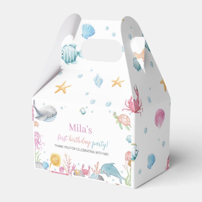 Ballotins Un Ballotin D'Anniversaire De Sea Pastel (Verso)