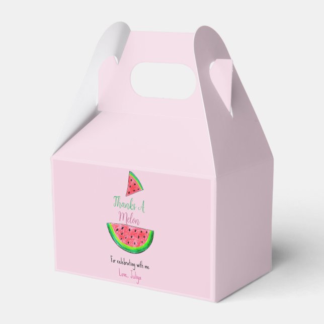 Ballotins Un Ballotin de premier anniversaire dans un melon (Verso)