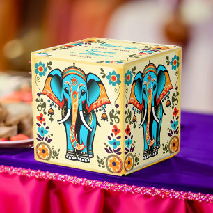 Ballotins Un bel éléphant mariage indien géant merci