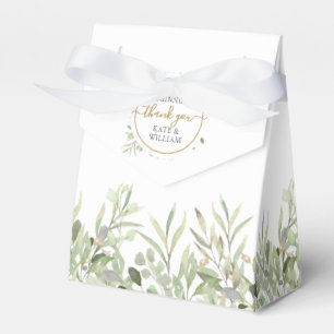 Ballotins Un doux début de verdure Mariage Merci or