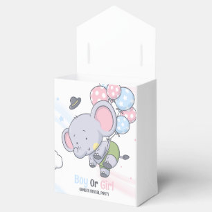 Ballotins Un Garçon Ou Une Fille Jolie Eléphant Révélation D