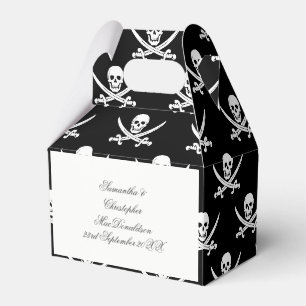 Ballotins Un mariage amusant à thème du drapeau pirate