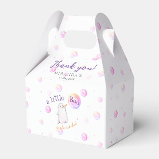 Ballotins Un Petit Boo baby shower d'automne Ballotin