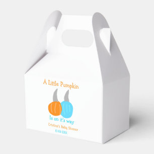 Ballotins Une petite citrouille est en route baby shower ora