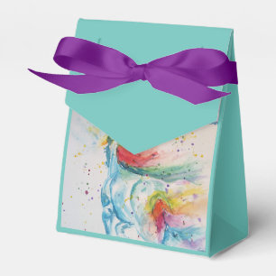 Ballotins Unicorn Aquarelle Anniversaire fête Ballotin gâtea