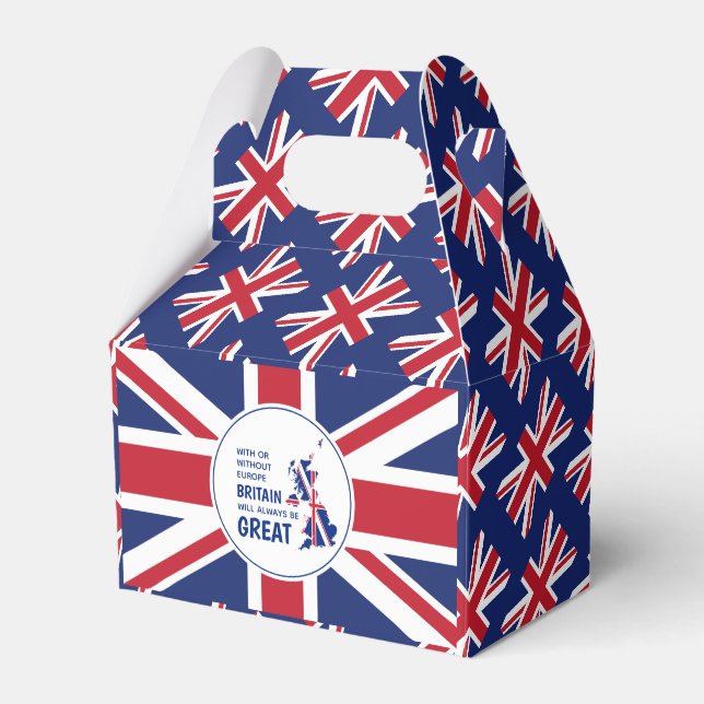 Ballotins Union Jack du BREXIT patriotique (Verso)