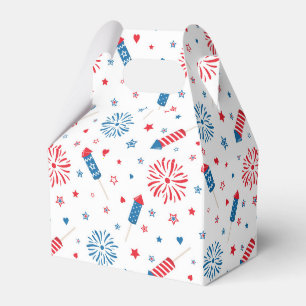 Ballotins US Celebration, Patriotique Gable Box Américain