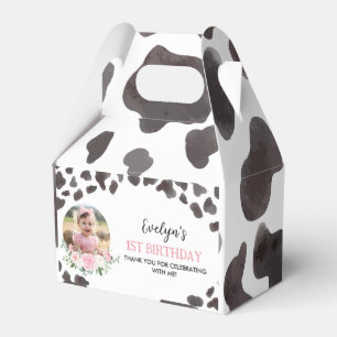 Ballotins Vache Imprimer Ballotin de fête d'anniversaire