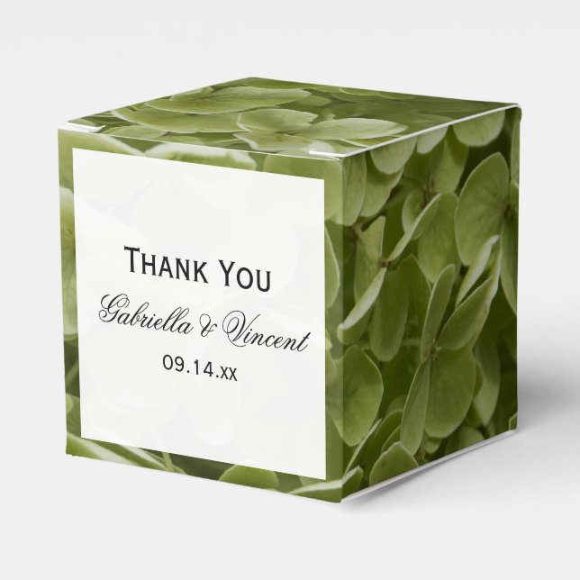 Ballotins Vert Annabelle Hydrangea Mariage Floral (Verso)