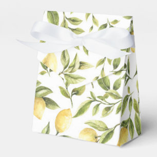 Ballotins Vert jaune d'aquarelle de verdure de citrons