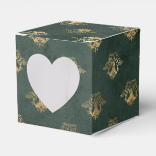 Ballotins Vert profond et or Dragon Vintage