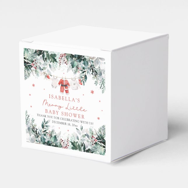 Ballotins Vêtements de Noël pour bébés Joyeux petit Baby sho (Verso)