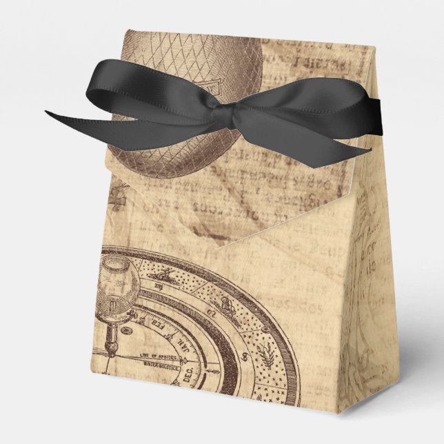 Ballotins vieux parchemin steampunk (Verso)