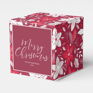 Ballotins Vin cerise Noël   Personnalisé