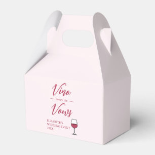 Ballotins Vino Avant La Fête des mariées Vows/Bachelorette