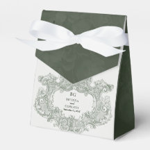 Vintage Botanique Vert Jardin Mariage Thème