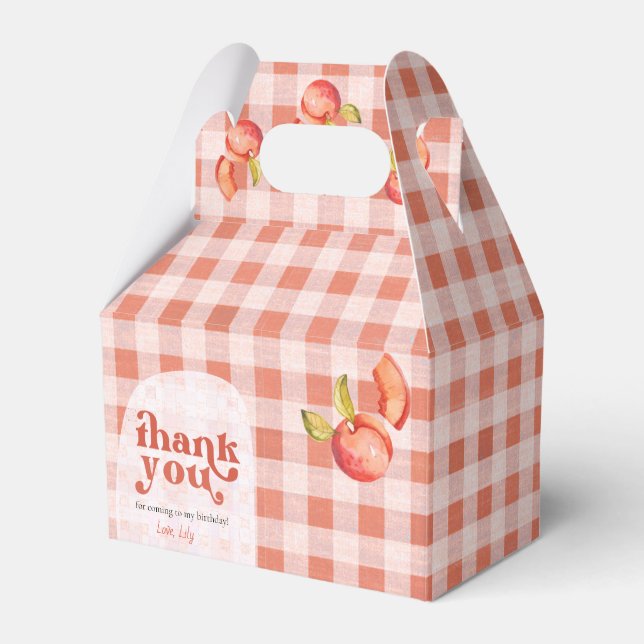 Ballotins Vintage En vichy "Merci" (Verso)