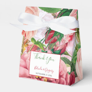Ballotins Vintage Floral & Botanique Rose Roses Mariage