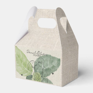 Ballotins Vintage Floral Rustic Mariage