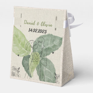 Ballotins Vintage Floral Rustic Mariage