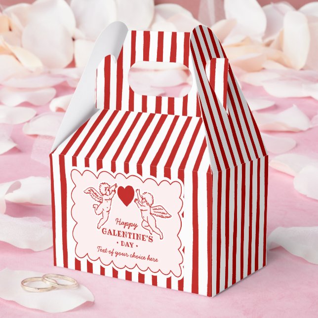 Ballotins Vintage Style Cupid Doodles Happy Galentine's Day (Mariage)