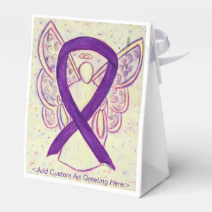 Ballotins Violet Sensibilisation Ruban Angel Party Favoriser