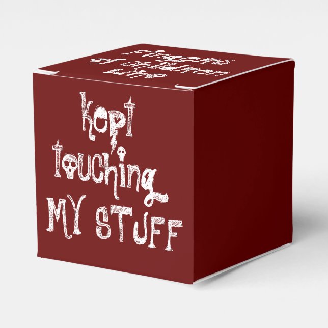 Ballotins Vous avez été averti boîte (Verso)