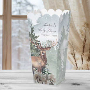 Ballotins Watercolor Baby shower de bois de forêt