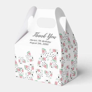 Ballotins Watercolor Watermelon Doodles fête d'anniversaire