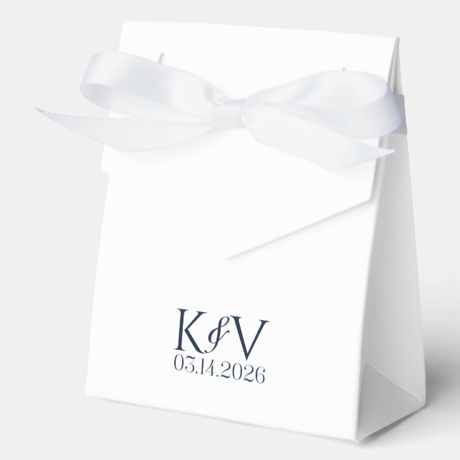 Ballotins Wedding Favor Box (Recto)