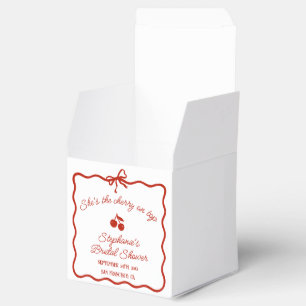 Ballotins Whimsy Red Elle est la cerise sur la Fête des mari