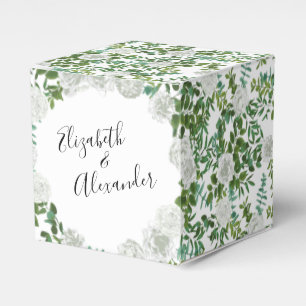 Ballotins White Peony & Rose Floral Mariage