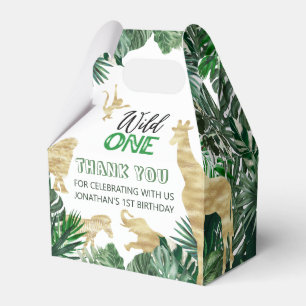 Ballotins Wild One Jungle Safari Thème 1er anniversaire fête