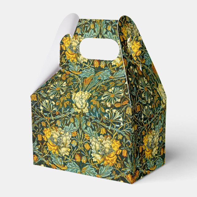 Ballotins William Morris Antique Honeysuckle Motif Floral (Arrière)