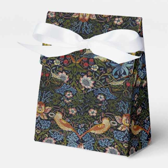 Ballotins William Morris beau motif, Art nouveau, vin (Verso)