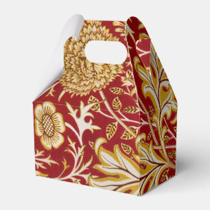 Ballotins William Morris Cherwell Motif Floral Rouge